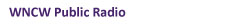 WNCW Public Radio